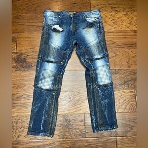 Makobi MENS MK detailed jeans
